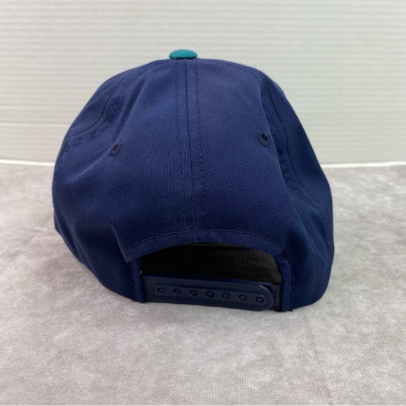 Vintage Seattle Mariners Hat Adult Navy Snapback MLB Baseball Outdoor Cap OFSM - Picture 5 of 12